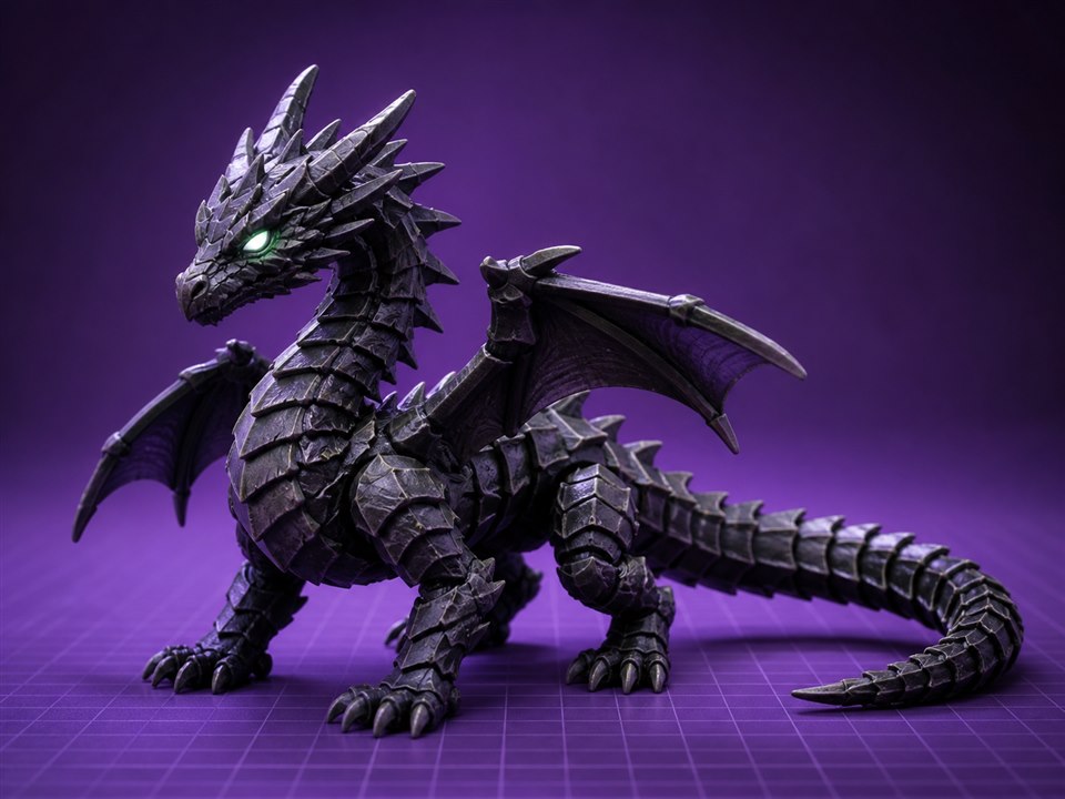Dragão Guardião Articulado